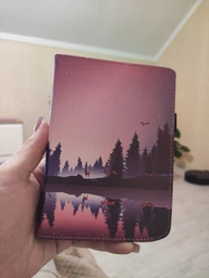 Чохол PocketBook 634 Verse Pro Azure з ремінцем для руки та підставкою "Forest" – обкладинка на Покетбук (7706856) фото від покупців 2