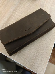 Кошелек из натуральной кожи INCARNE Simple Зеленый