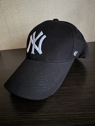 Бейсболка Art cap New York Yankees 55-59 см чёрная (0919-611)