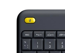 Клавіатура бездротова Logitech Touch K400 Plus UA Black (920-007145) фото від покупців 1