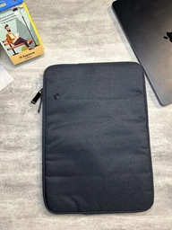 Чохол-сумка для ноутбука макбука MacBook Air/Pro M1 M2 14-15.4" -16" Темно-синій фото від покупців 5