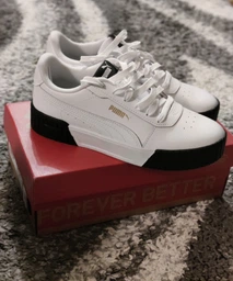 Женские кеды низкие Puma Carina 2.0 385849-05 38 (5UK) Черные (4065449652650) фото от покупателей 11