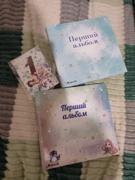 Дитячий альбом для записів і фотографій новонародженого, фотоальбом для новонароджених Memorik "Перший альбом" , фотоальбом дитячий, babybook на українській мові, дизайн 081302