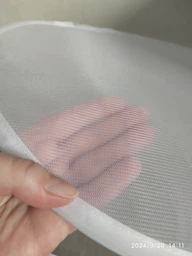 Кошик складаний Handy Home Хмарка на пружині з кришкою на липучках 50х45х45 см Білий (UC-132) фото від покупців 2