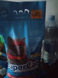 Наповнювач для котячого туалету SuperCat СТАНДАРТ Деревний поглинаючий 12+3 кг (51 л) (5159) (4820152564399) фото від покупців 3