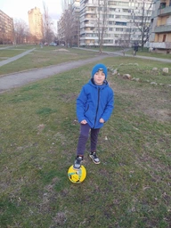 Мяч футбольный Meik Size №5 320 грамм Yellow/Blue/Black (C56010/03)
