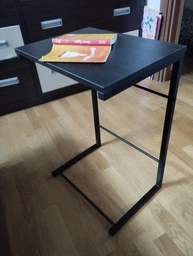 Столик приставной Терри Ferrum-decor 650x440x330 Черный металл ДСП Дуб Сонома 16 мм (TERR004) фото от покупателей 14