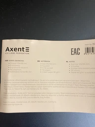 Книга записная Axent Partner 125x195 мм 96 листов в клетку Голубая (8201-07-А) фото от покупателей 10