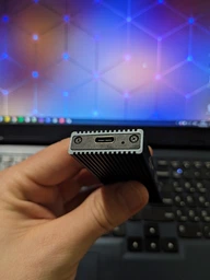 Зовнішня кишеня Blueendless 2806N для NVMe (PCIe) M2 SSD USB 3.1 Gen 2 Type-C фото від покупців 3
