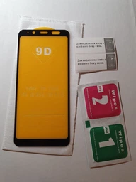 Защитное стекло для Samsung J600 Galaxy J6 (2018) Full Glue (0.3 мм, 2.5D) черное фото от покупателей 2
