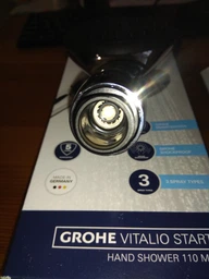 Ручная лейка для душа GROHE QuickFix Vitalio Start 110 26031001 фото от покупателей 4