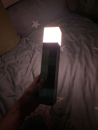 Факел Майнкрафт ночник Minecraft 2.0 светильник игрушка лампа LED на аккумуляторе USB Type-C