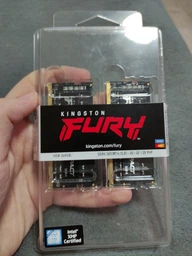 ОЗУ Kingston Fury Impact SO-DIMM DDR4 2x8GB 3200 MHz (KF432S20IBK2/16) фото от покупателей 15