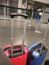 Пластикова валіза ручна поклажа Lowcost лоукост Wizz Air 40 x 20 x 30 бежева фото від покупців 7