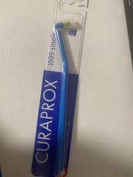 Зубная щетка монопучковая Curaprox CS 1009 Single & Sulcular 9 мм Темно-синяя (CS 1009-01) (7612412910094_darkblue)