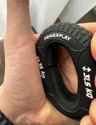 Еспандер кистьовий силіконовий PowerPlay PP-4330 Hand Grip Loops Hard 31.5-36 кг Чорний фото від покупців 3