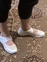 Женские балетки Skechers 38 Белый 117105 WHT фото от покупателей 6