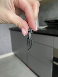 Карниз стельовий 3 м IDEIA подвійний посилений алюмінієвий чорний фото від покупців 5