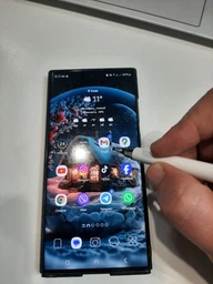 Універсальний стилус ручка для смартфонів та планшетів сріблястий фото від покупців 9