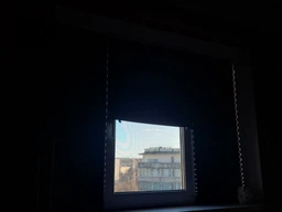 Шторы-плиссе Redi Shade Blackout Shade 61x182 см Черные