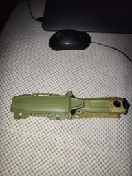 Нож нескладной Тактический Спецназа Daring Сверхпрочный клинок с креплением пол Молли фото от покупателей 2