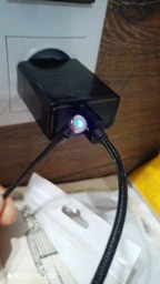 Магнітний кабель для швидкої зарядки телефона Micro-USB Type-C Lightning iphone ipad samsung Обертається на 540° Pavlysh-MC-51 фото від покупців 5