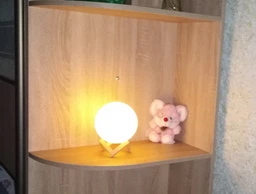 Аккумуляторный ночник светильник 3D MOON LAMP Луна 15 см с пультом управления 16 цветов