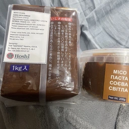 Паста соевая мисо светлая Shiro Miso JnP 200г