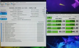 SSD диск KIOXIA Exceria G2 1TB NVMe M.2 2280 PCIe 3.0 x4 TLC (LRC20Z001TG8)