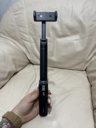 Штатив для телефону Veron TM16BHC 41см Монопод Трипод з тримачем для смартфона Настільний штатив Подовжувач телескопічний для DJI