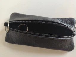 Ключниця шкіряна Shvigel leather-15310 Чорна фото від покупців 7