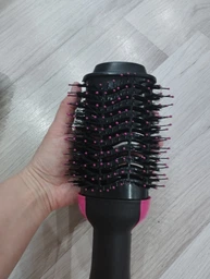 Керамическая фен щетка, стайлер для укладки волос 3 в 1 Pro One Step Hair Dryer and Styler фото от покупателей 4