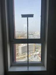 Швабра 2 в 1 для мытья окон RZTK Clean Glass + 1 дополнительная насадка фото от покупателей 13