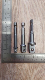 Комплект адаптеров для головок Tolsen 1/4", 3/8" x 65 мм, 1/2" x 70 мм 3 шт (6933528786658) фото от покупателей 2
