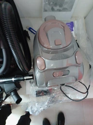 Пилосос контейнерний Rainberg 653RB колбовий без мішка з HEPA фільтром 3,5L - 2500W + насадка Dust Daddy в подарунок фото від покупців 3