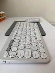 Клавиатура беспроводная Logitech Pebble Keys 2 K380s Bluetooth UA Tonal Graphite (920-011851) фото от покупателей 19
