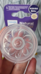 Силіконова соска Philips Avent Natural швидкий потік 6+ міс 2 шт (SCY965/02) (8710103985150)