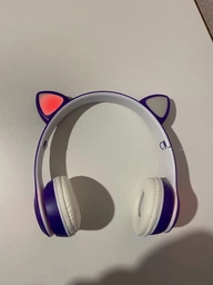 Наушники Bluetooth УШКИ CATear LED безпроводные RGB VZV-23M-Pink фото от покупателей 1