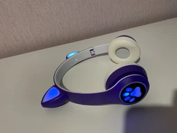 Наушники Bluetooth УШКИ CATear LED безпроводные RGB VZV-23M-Pink фото от покупателей 2