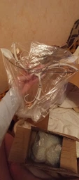 Люстра класична стельова Свет SH-4418/3 WG бежева-золото фото от покупателей 5