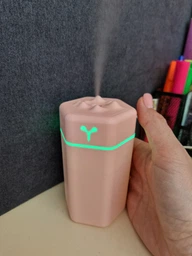 Зволожувач повітря дитячий з підсвічуванням Happy Life USB Humidifier кімнатний зволожувач для дому аромадифузор 220ml Рожевий фото від покупців 3