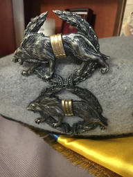 Кокарда СЗГ, Беретний знак «Сили спеціальних операцій України» 5*5 см золотий (1741365791)