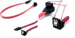 Кабель ExtraDigital SATA Right Angle Signal 7 Pin - 7 Pin 0.3 м (KBV1742)