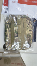 Сумка Органайзер MOLLE Подсумок ClefersTac M23 - Многофункциональная нагрудная сумка, Койот (5002465)