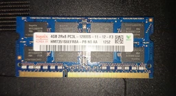 Оперативная память SK hynix SODIMM DDR3L 4Gb 2Rx8 1600Mhz PC3L-12800S-11-12-B2 HMT451S6МFR8A-PB