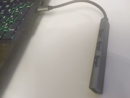 USB Type-C хаб, концентратор / розгалужувач для ноутбука Addap UH-05C, на 4 порти USB, Gray (7809) фото від покупців 5
