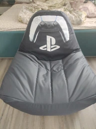 Безкаркасне Сіре крісло мішок диван Sony Playstation