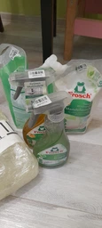 Спрей для чищення ванн Frosch для ванни та душу з виноградною кислотою 500 мл (4009175170941/4009175953667) фото від покупців 10