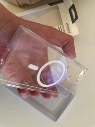 Чехол Ipaky Comely Series с Magsafe для Samsung S24 Ultra Прозрачный фото от покупателей 12