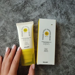 Сонцезахисний крем для обличчя SPF 50+ Hillary VitaSun Daily Defense Cream, 40 мл фото від покупців 11